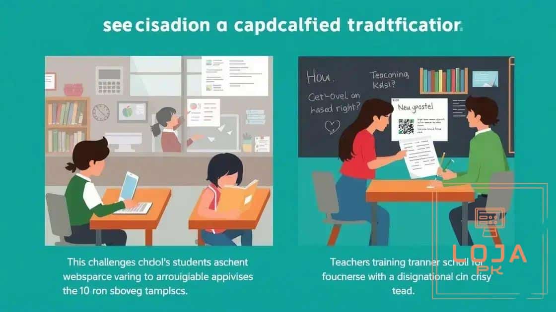 Challenges schools face in digital transition