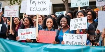 Educator unions demand pay raises and protections