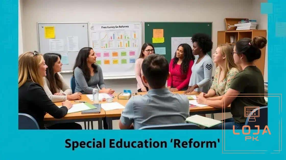Key challenges in special education reform