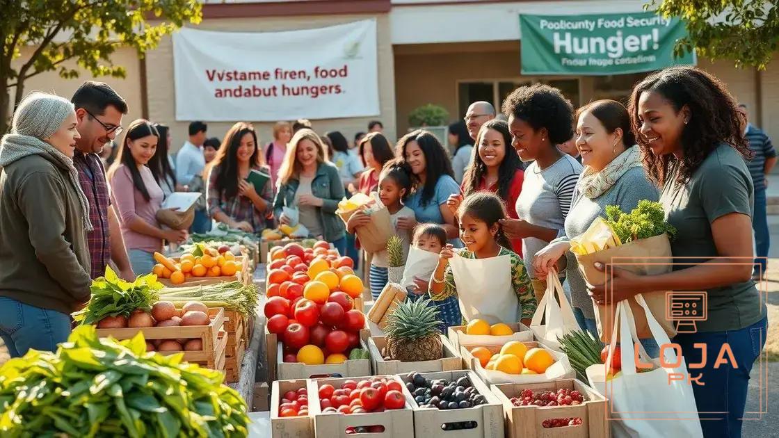 Impact of funding changes on food security
