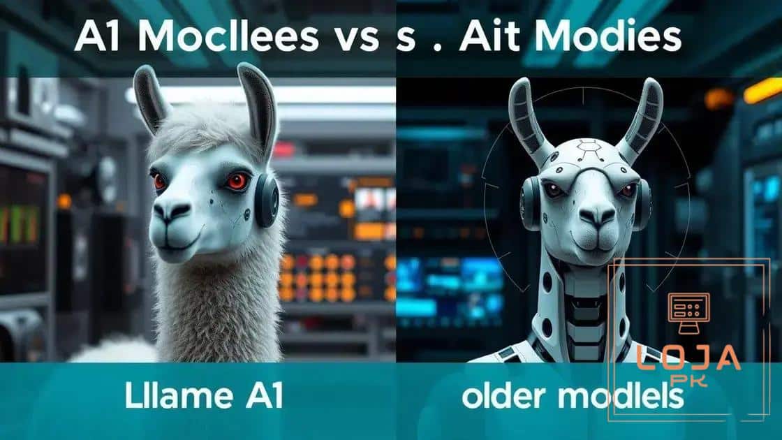 Comparing Llama AI with previous models