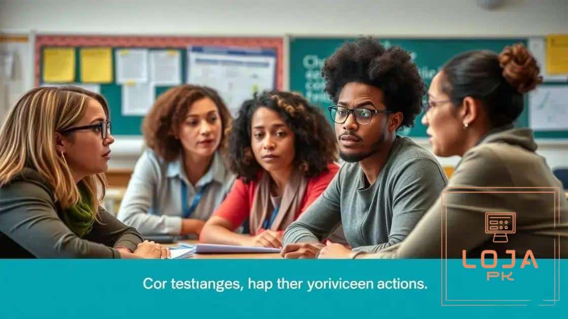 Impacts on teachers and staff